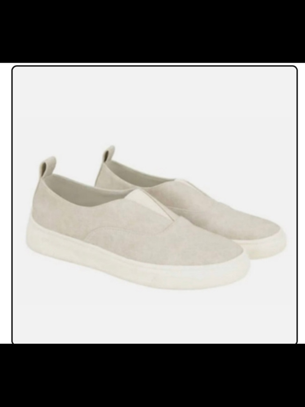 Kensie Slip-On Sneakers salia beige size 7.5